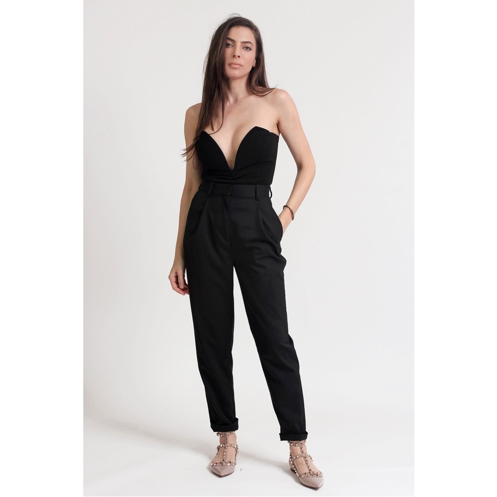 Blue Blush Wire Bustier Bodysuit